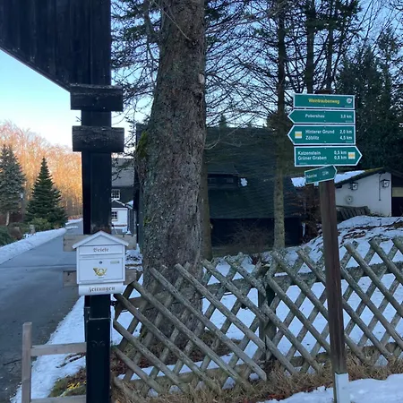 Berghaus Am Katzenstein Urgemuetliches Wohnen Im Wald 롯지 포베르샤우