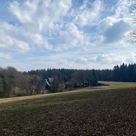 롯지 Berghaus Am Katzenstein Urgemuetliches Wohnen Im Wald 포베르샤우