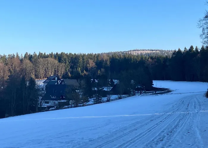 Berghaus Am Katzenstein Urgemuetliches Wohnen Im Wald Hytte