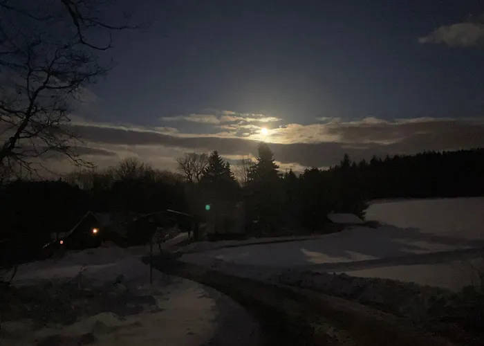 Lodge Berghaus Am Katzenstein Urgemuetliches Wohnen Im Wald