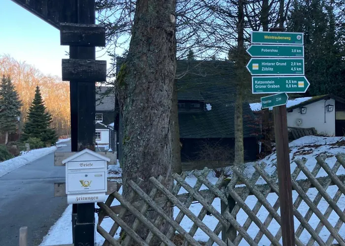 Berghaus Am Katzenstein Urgemuetliches Wohnen Im Wald Hytte Pobershau